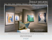 Tablet Screenshot of jeraldmelberg.com